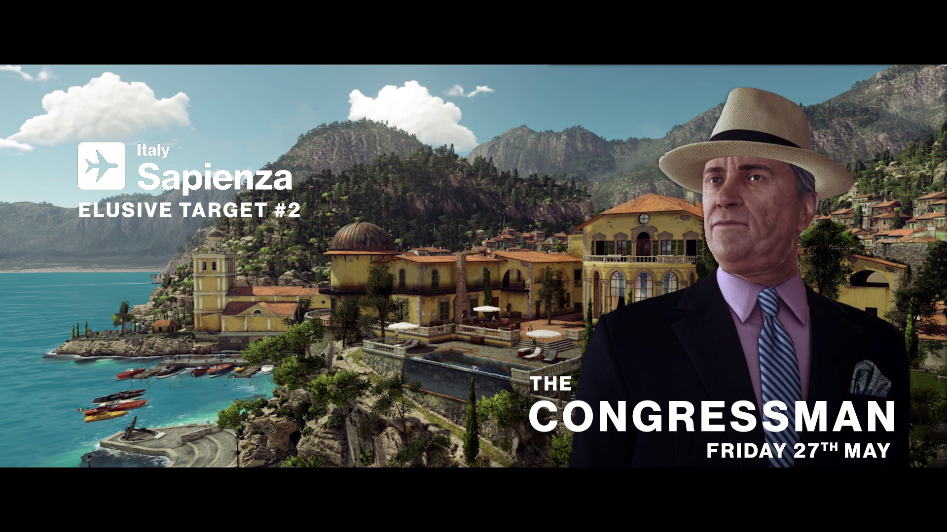 objetivo escurredizo de hitman El Congresista_Hitman