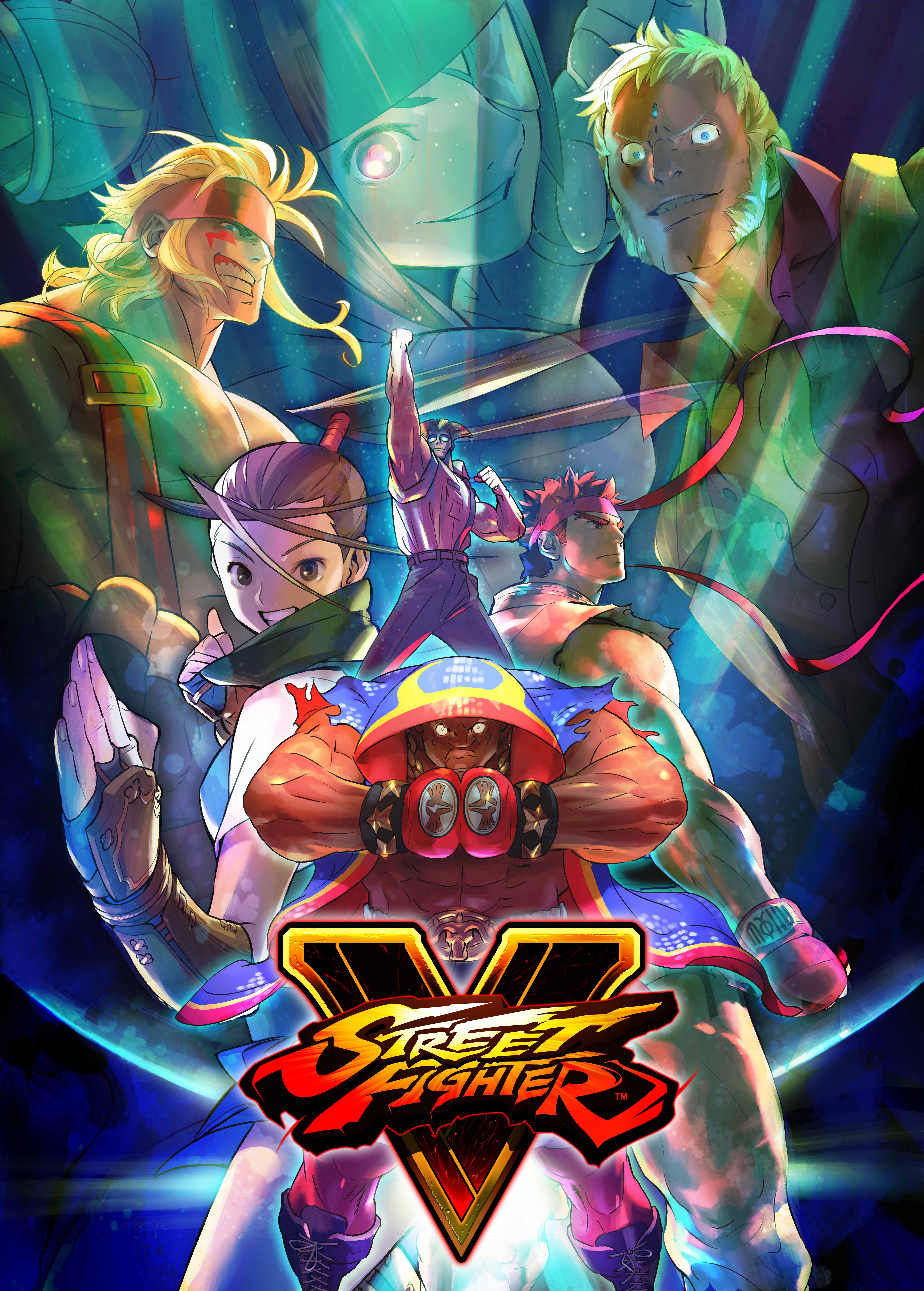 street fighter v poster