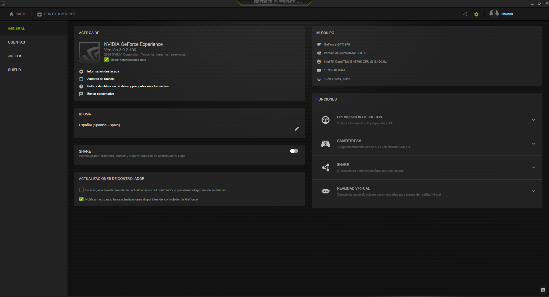 geforce experience 3.0 #3