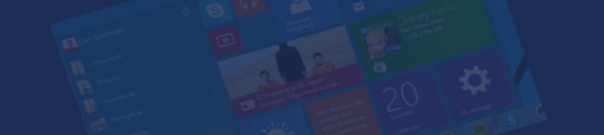 windows 10 banner