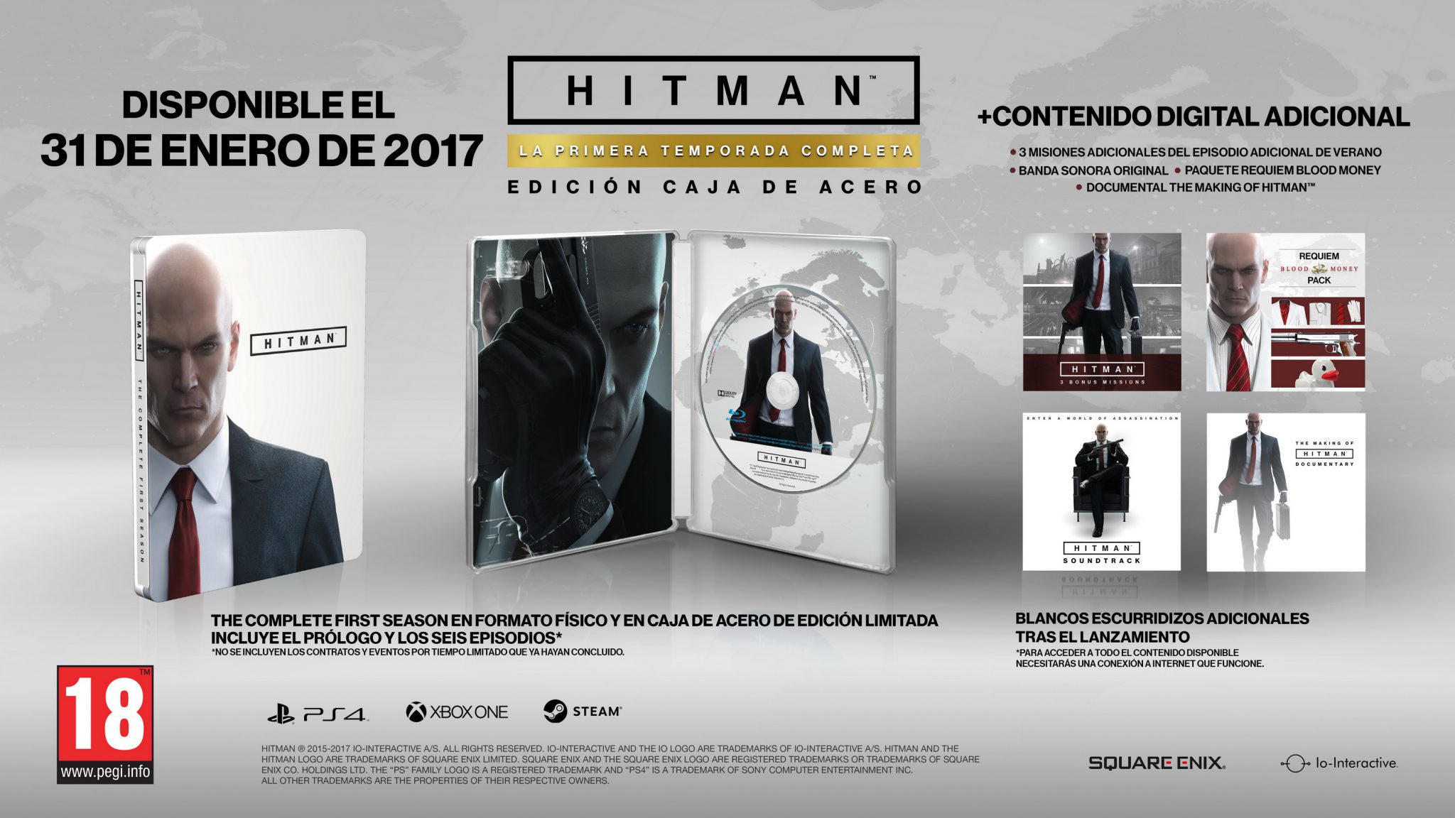 HITMAN edicion fisica