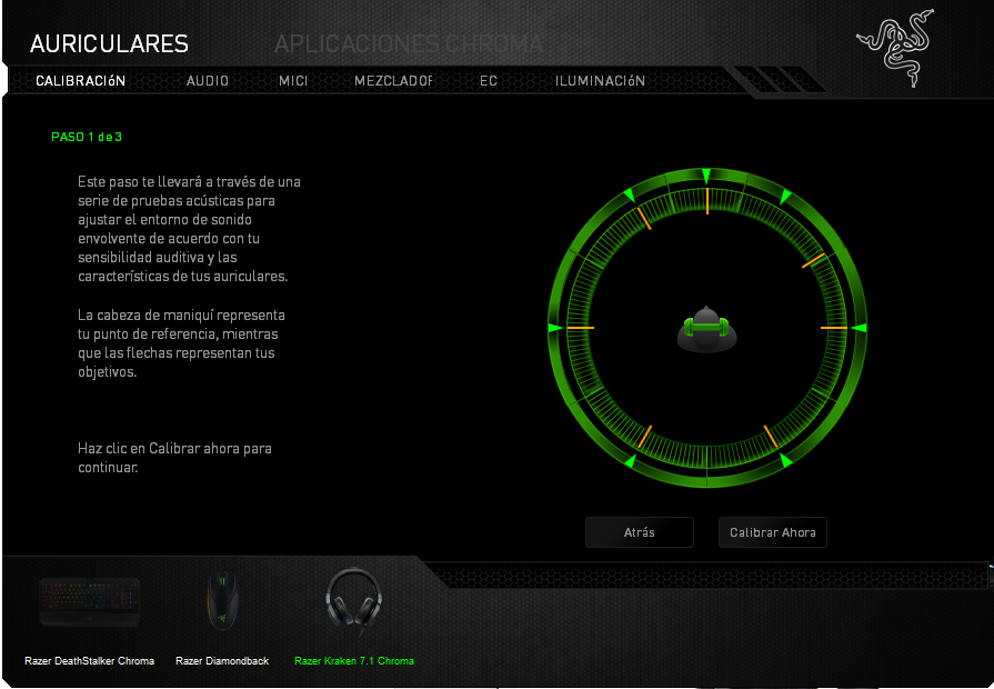 razer kraken 7.1 Chroma calibracion 2