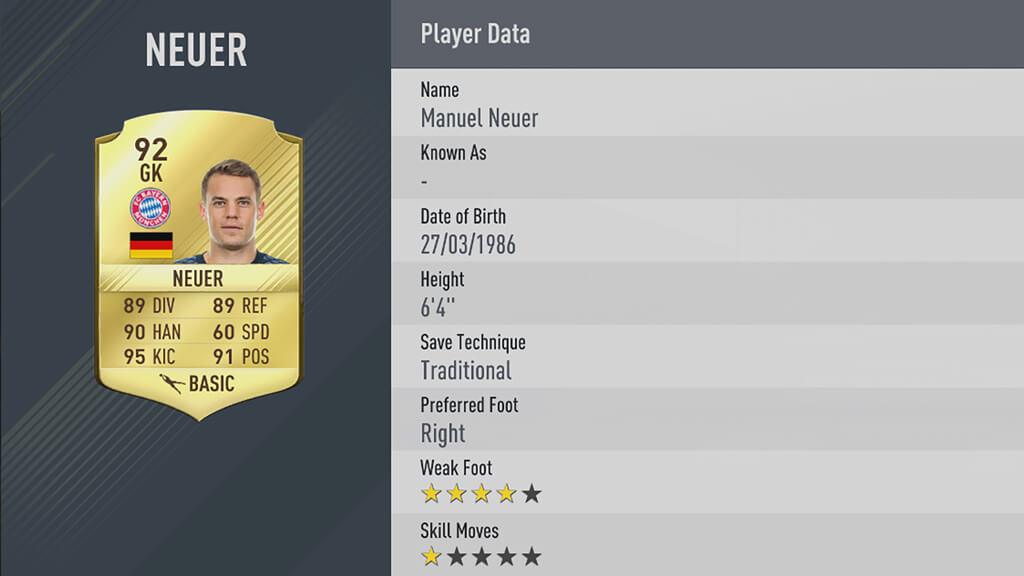 5 Neuer lg
