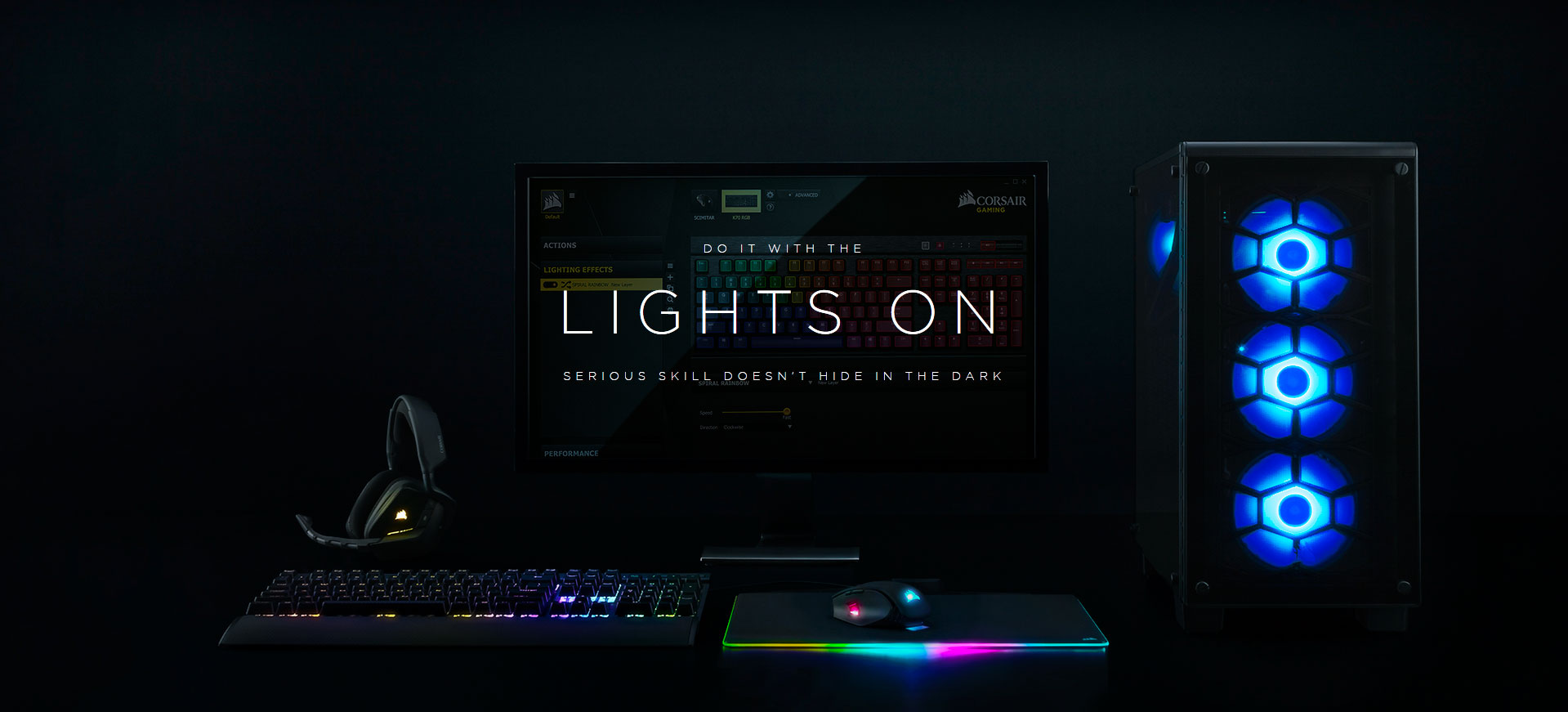 Corsair RGB Lights ON ban