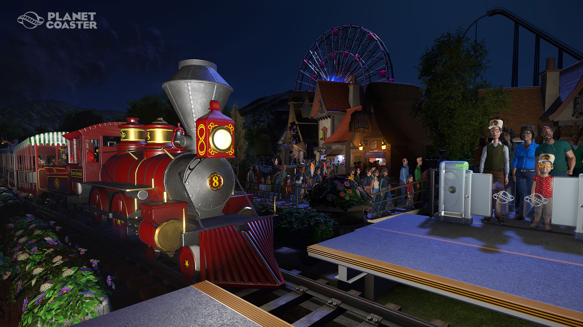 Planet Coaster tren 3