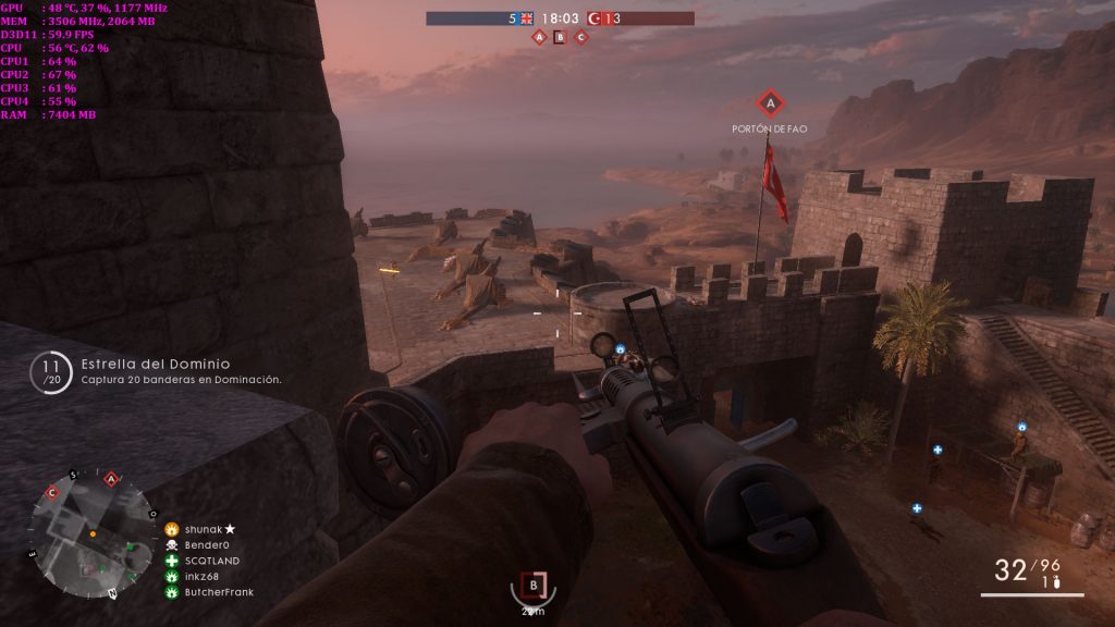 Battlefield 1 Análisis Bajo M 2
