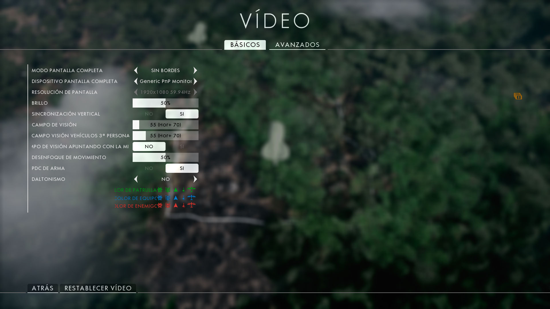 Battlefield 1 Análisis Configuracion 1