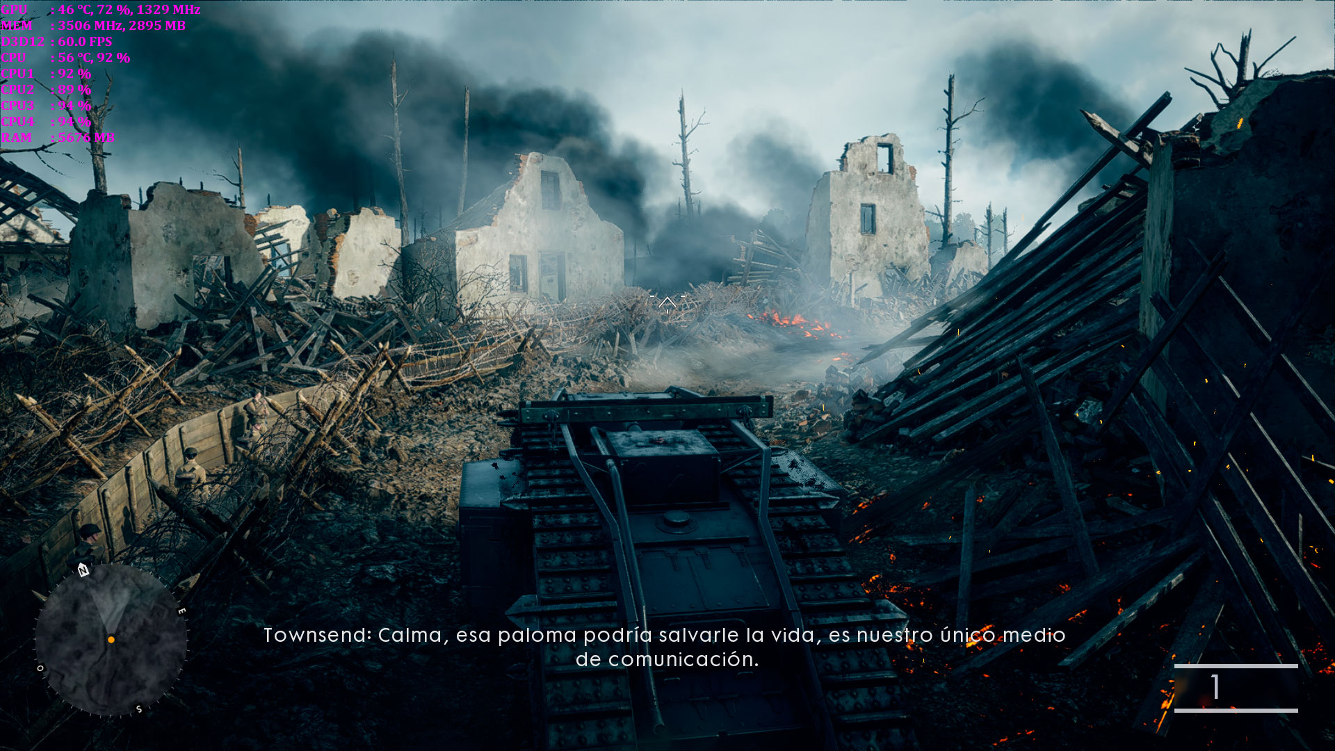 Battlefield 1 Análisis Ultra C 4