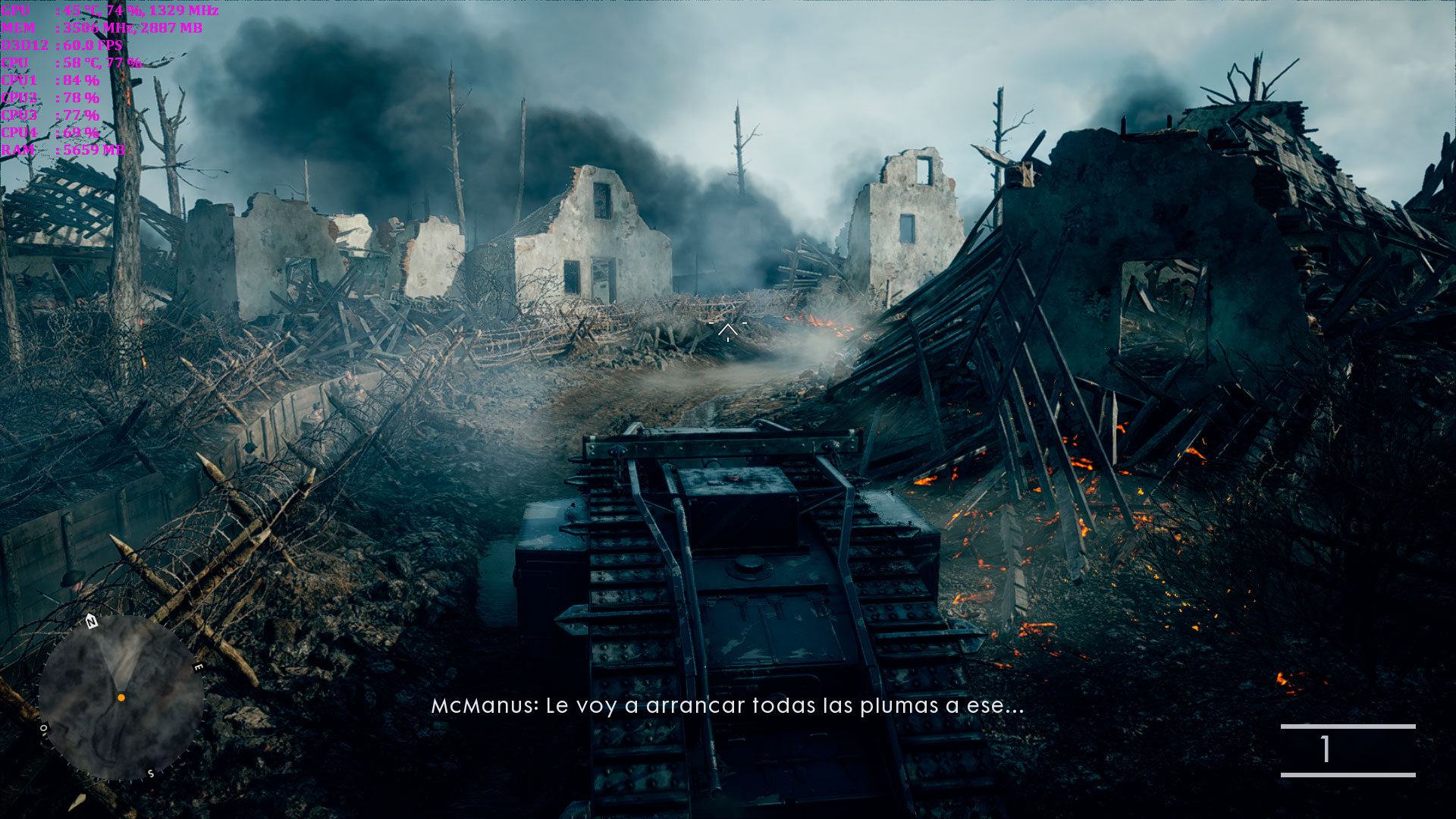 Battlefield 1 Análisis Ultra C 5