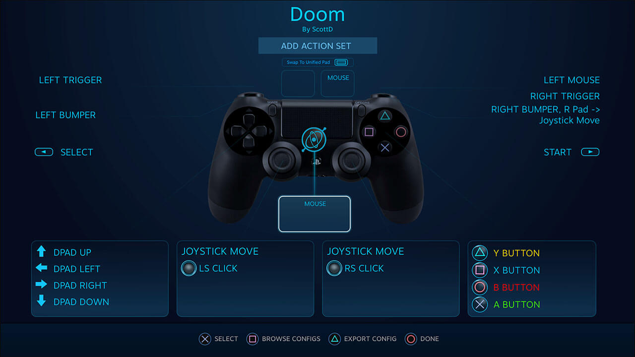 dualshock 4 steam