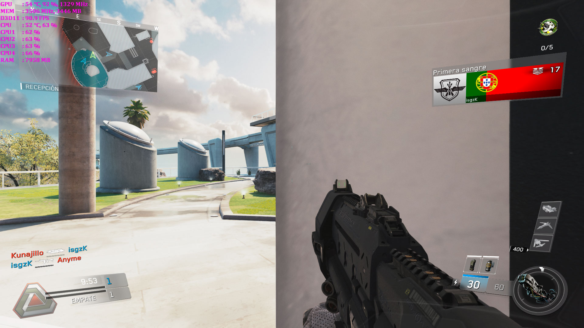 Infinite Warfare Análisis Multi Alto 2