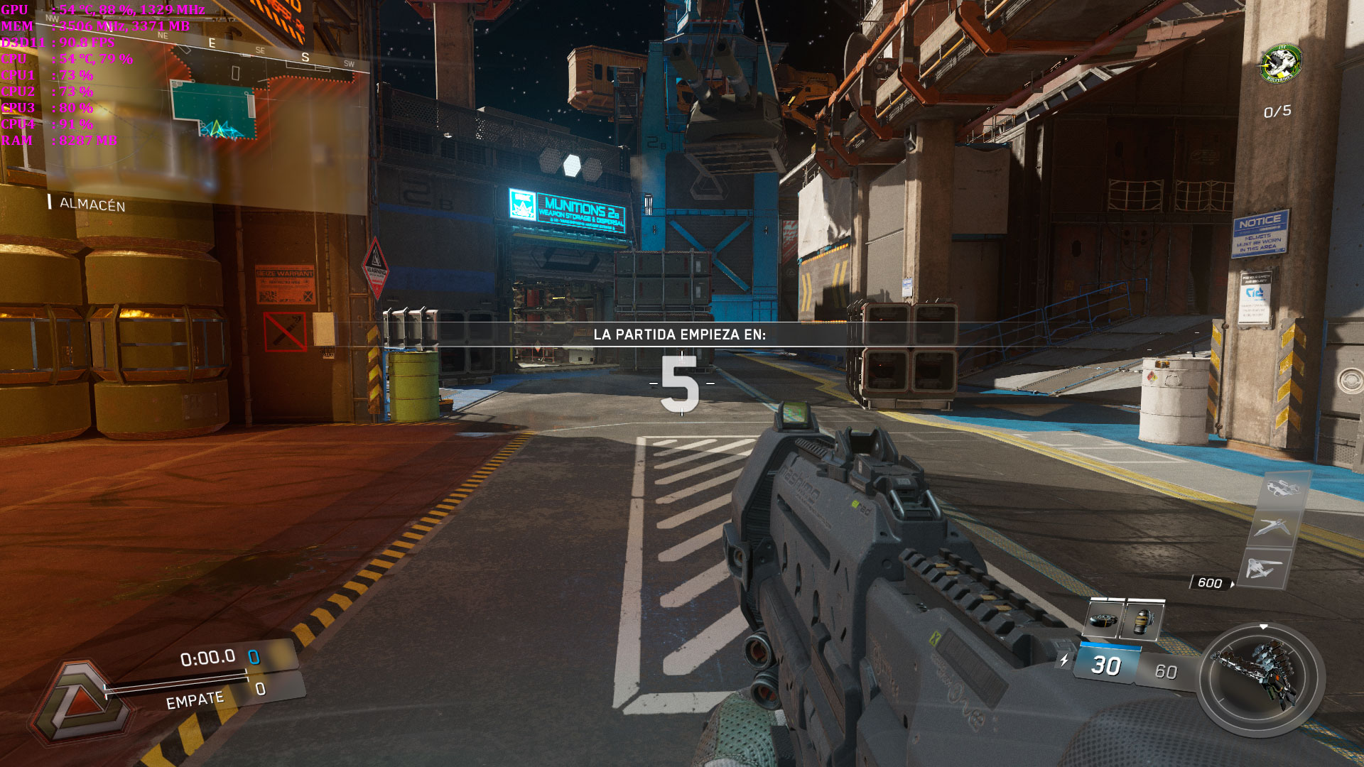 Infinite Warfare Análisis Multi Alto 4