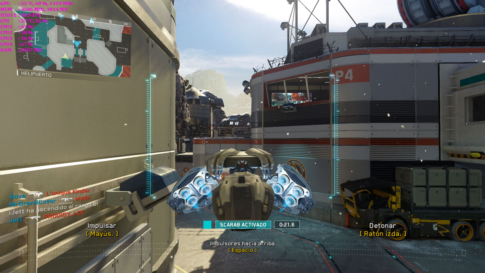 Infinite Warfare Análisis Multi Medio 3