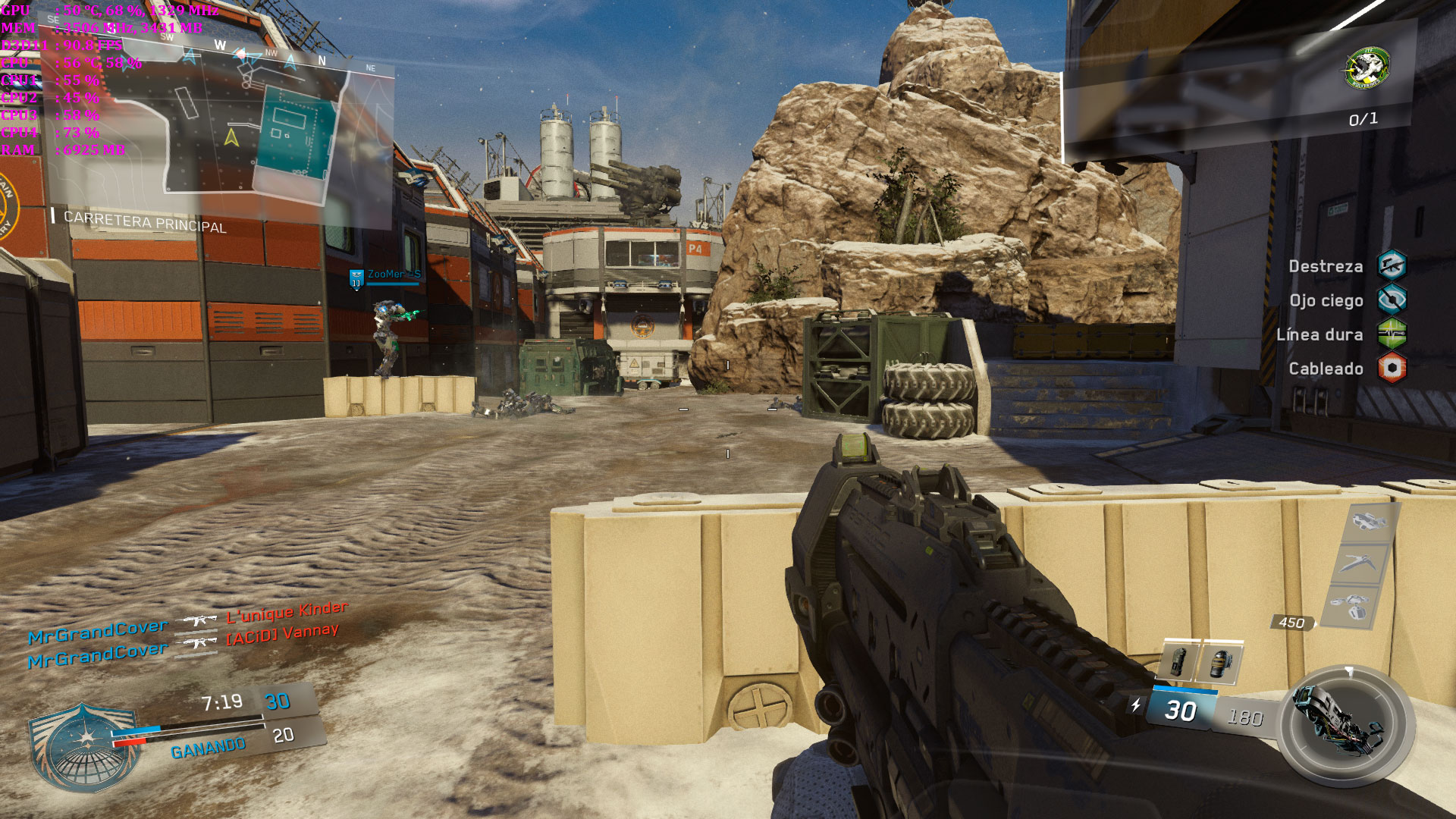 Infinite Warfare Análisis Multi Medio 4