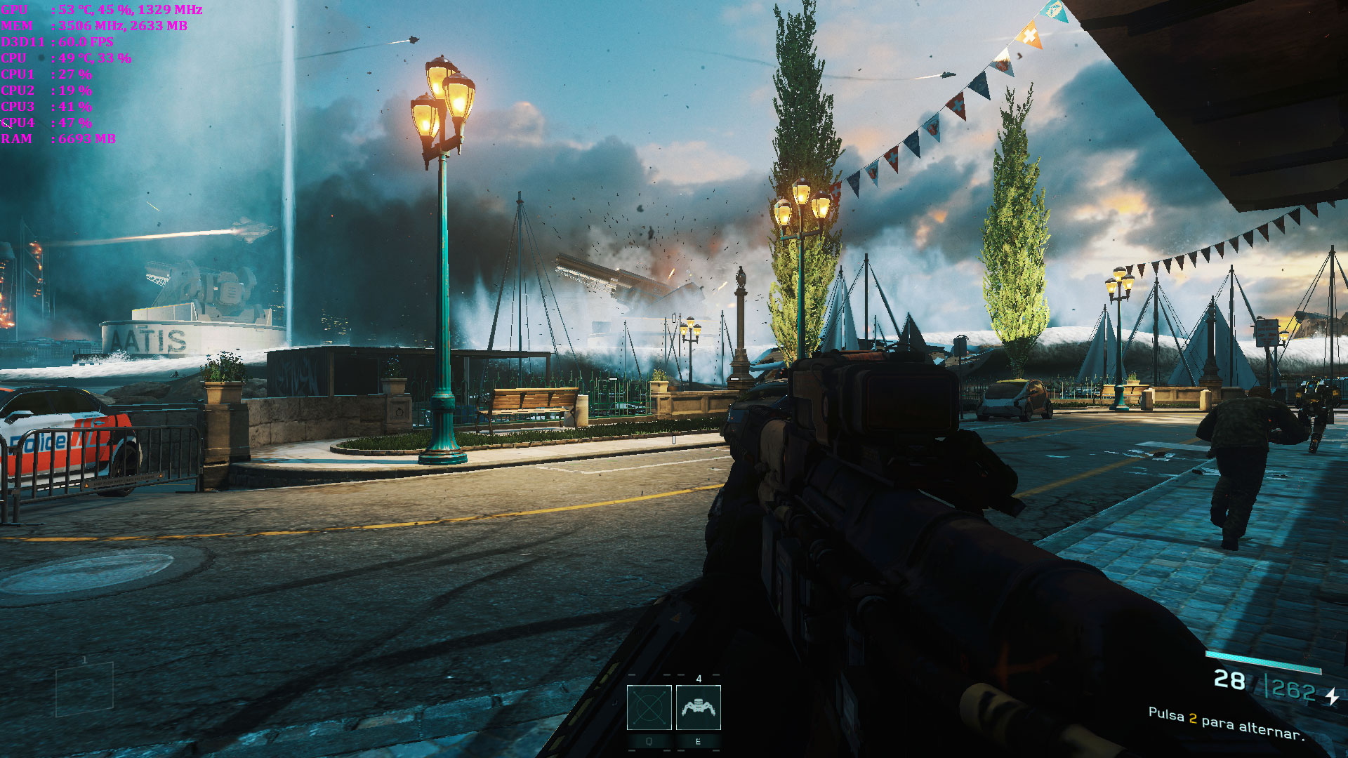 Infinite Warfare Bajo Campaña 3