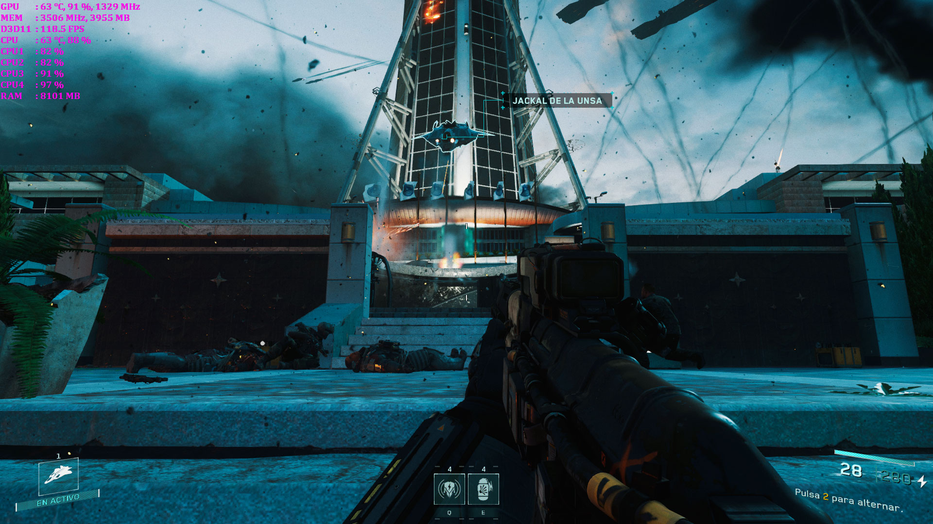 Infinite Warfare Medio Campaña 1