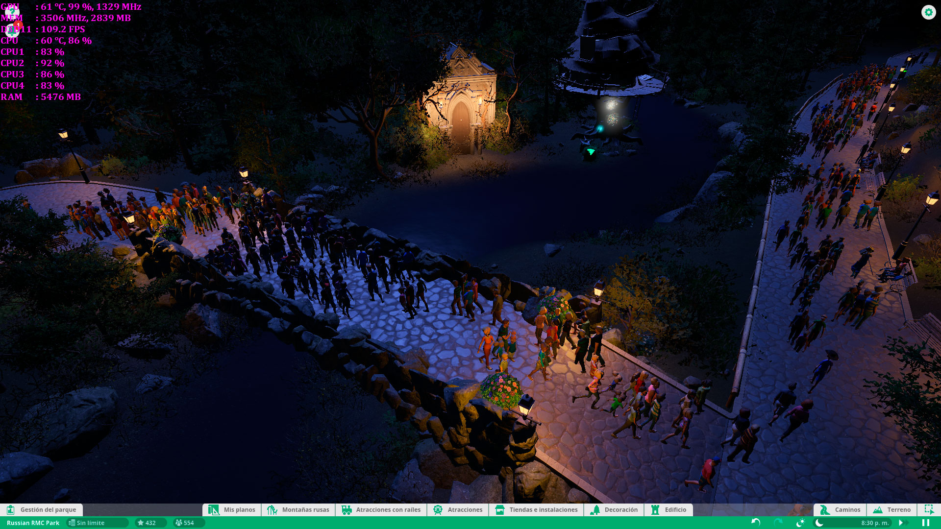 Planet Coaster Análisis Muy Bajo 2