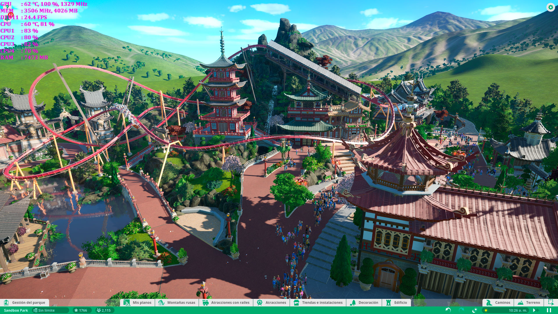 Planet Coaster Análisis Ultra 1