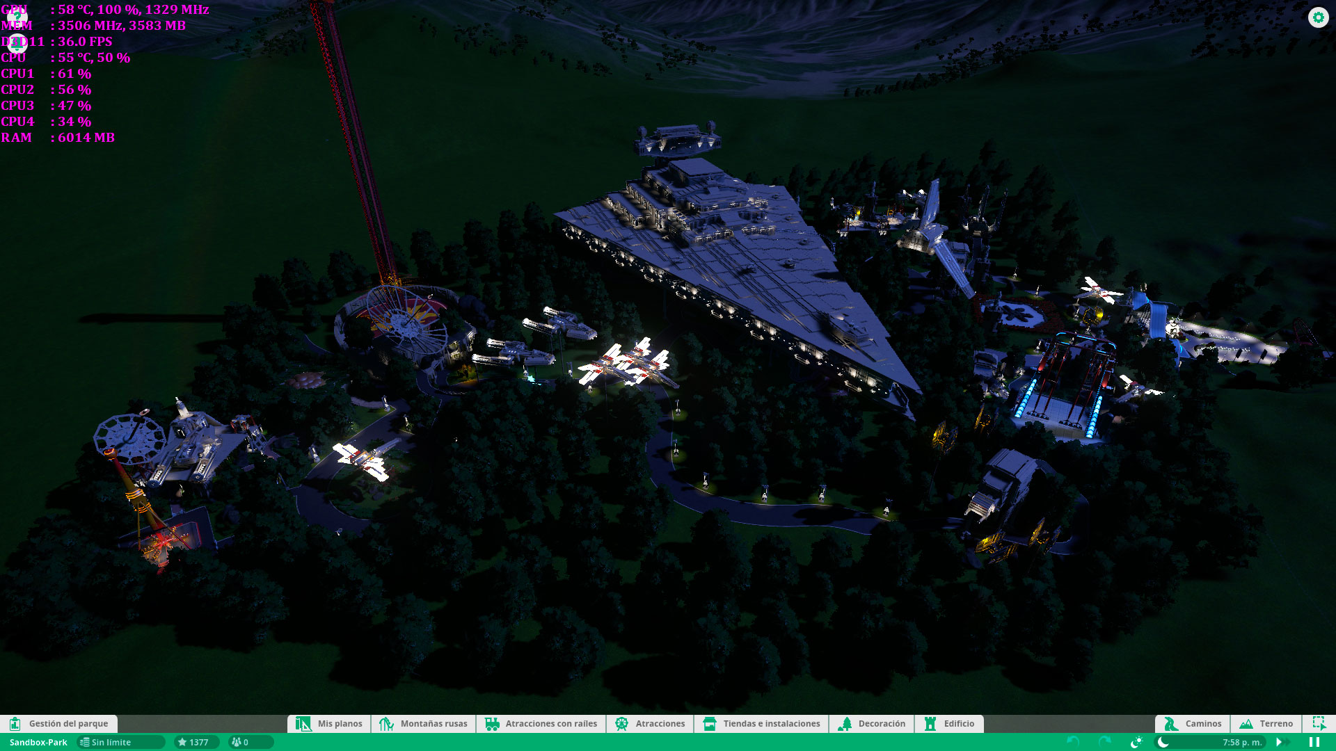 Planet Coaster Análisis Ultra 2