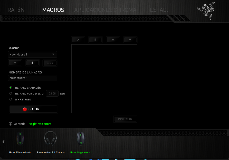 Razer Naga Hex V2 Razer Synapse 5