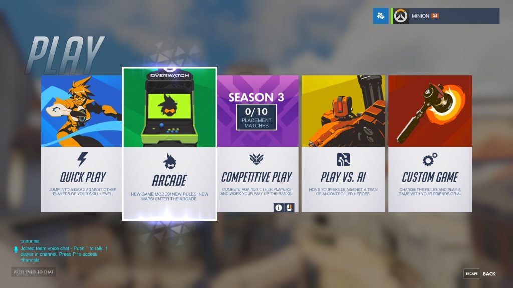 arcade overwatch