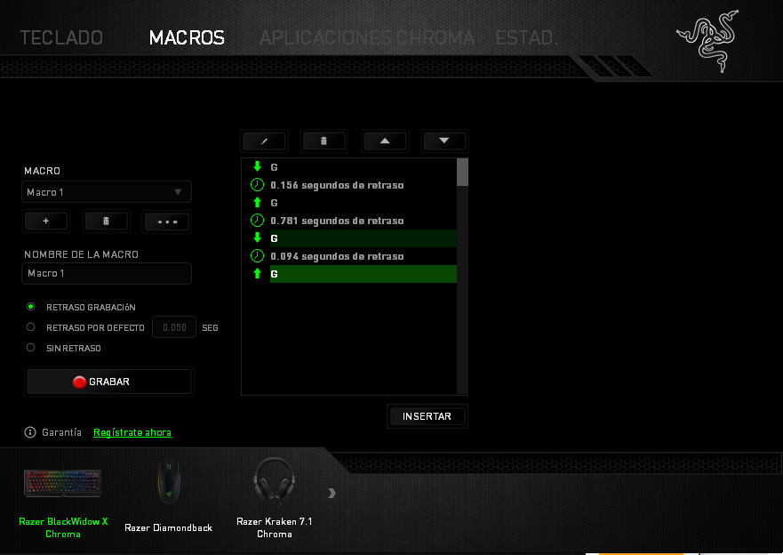 Análisis Blackwidow X Chroma Razer Synapse 4