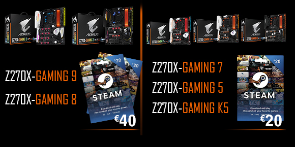 Promoción Steam AORUS 1