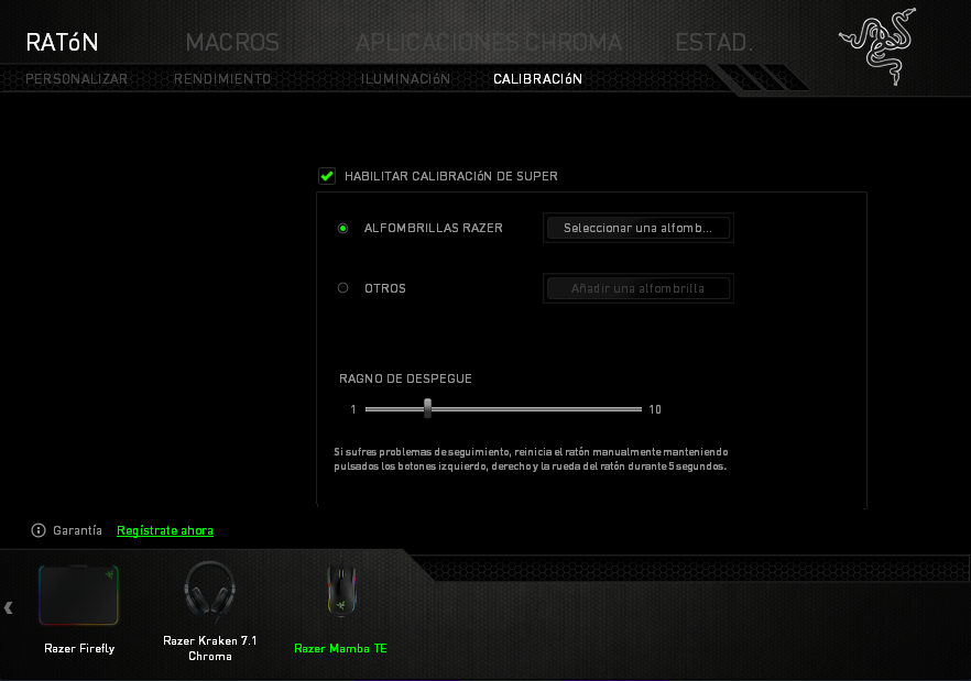 Razer Synapse Mamba TE 5