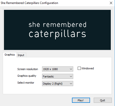 She Remembered Caterpillars Análisis Ajustes