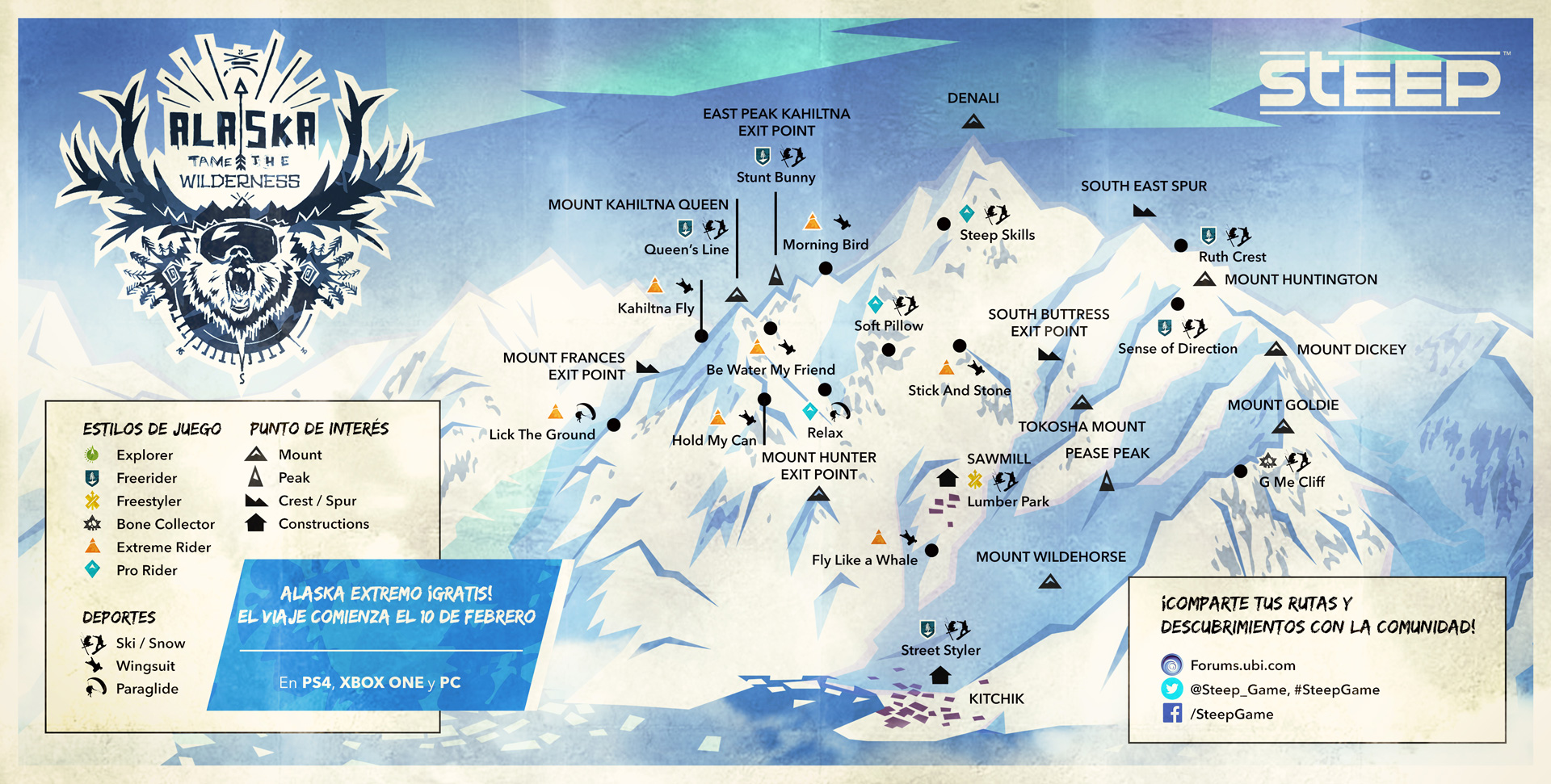 alaska steep