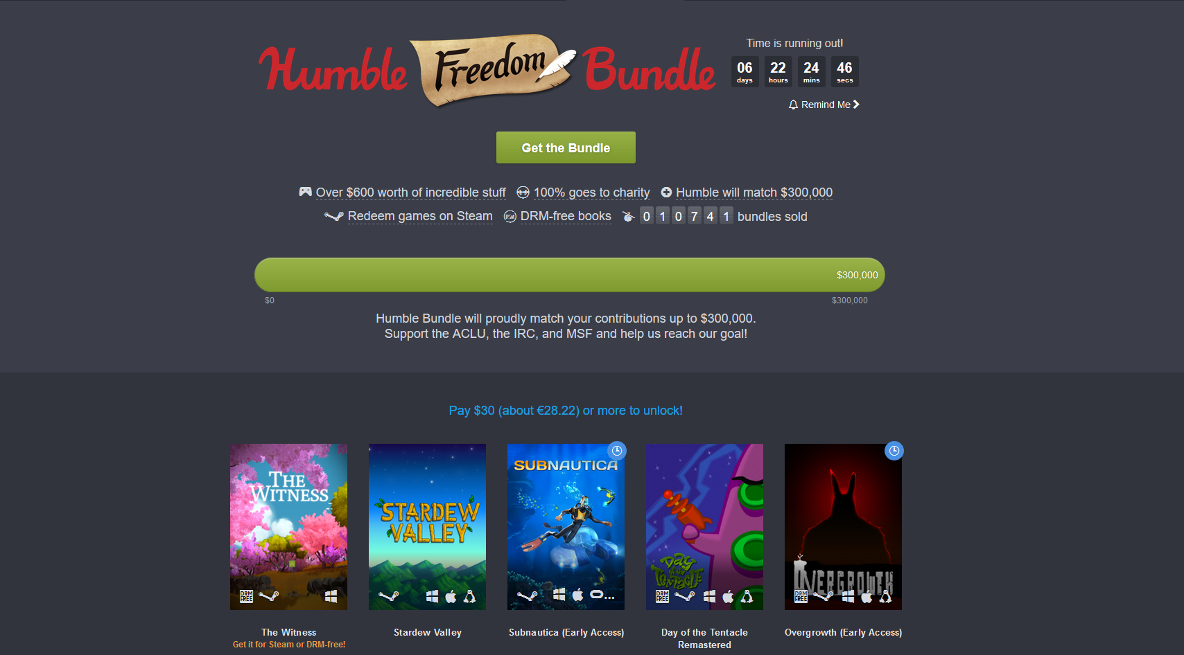Humble Freedom Bundle 1