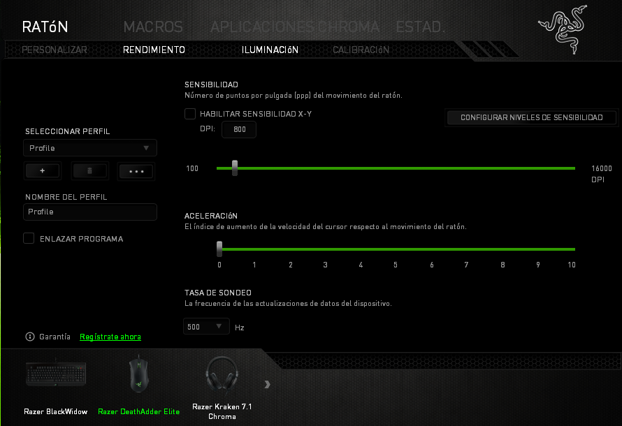 Razer Deathadder Elite 2 Rendimiento