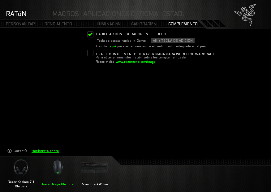 Razer Naga Chroma 5 Complemento