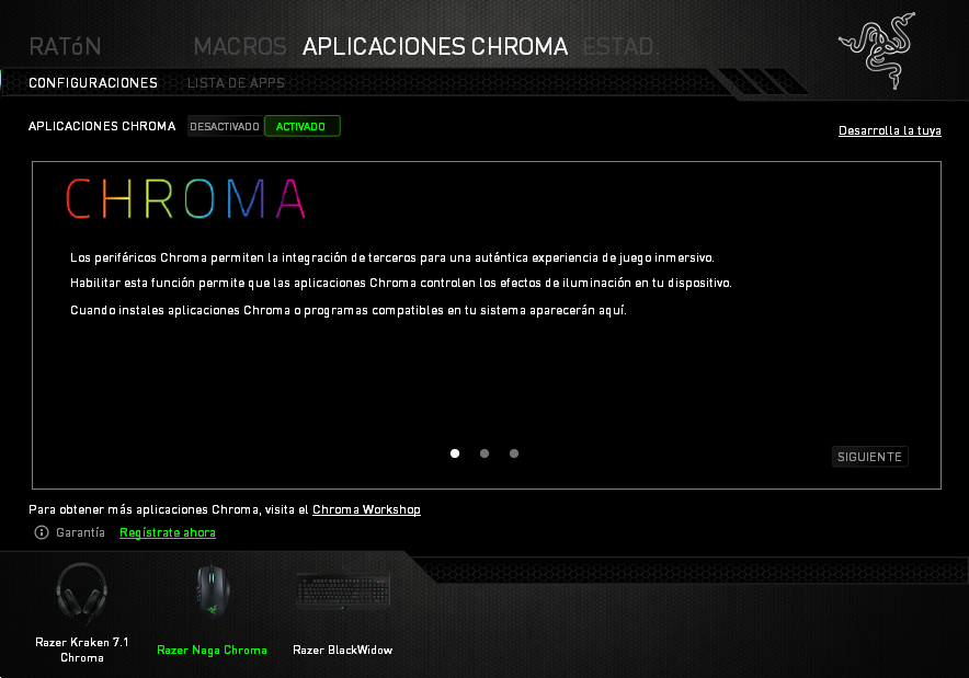 Razer Naga Chroma 7 APP Chroma