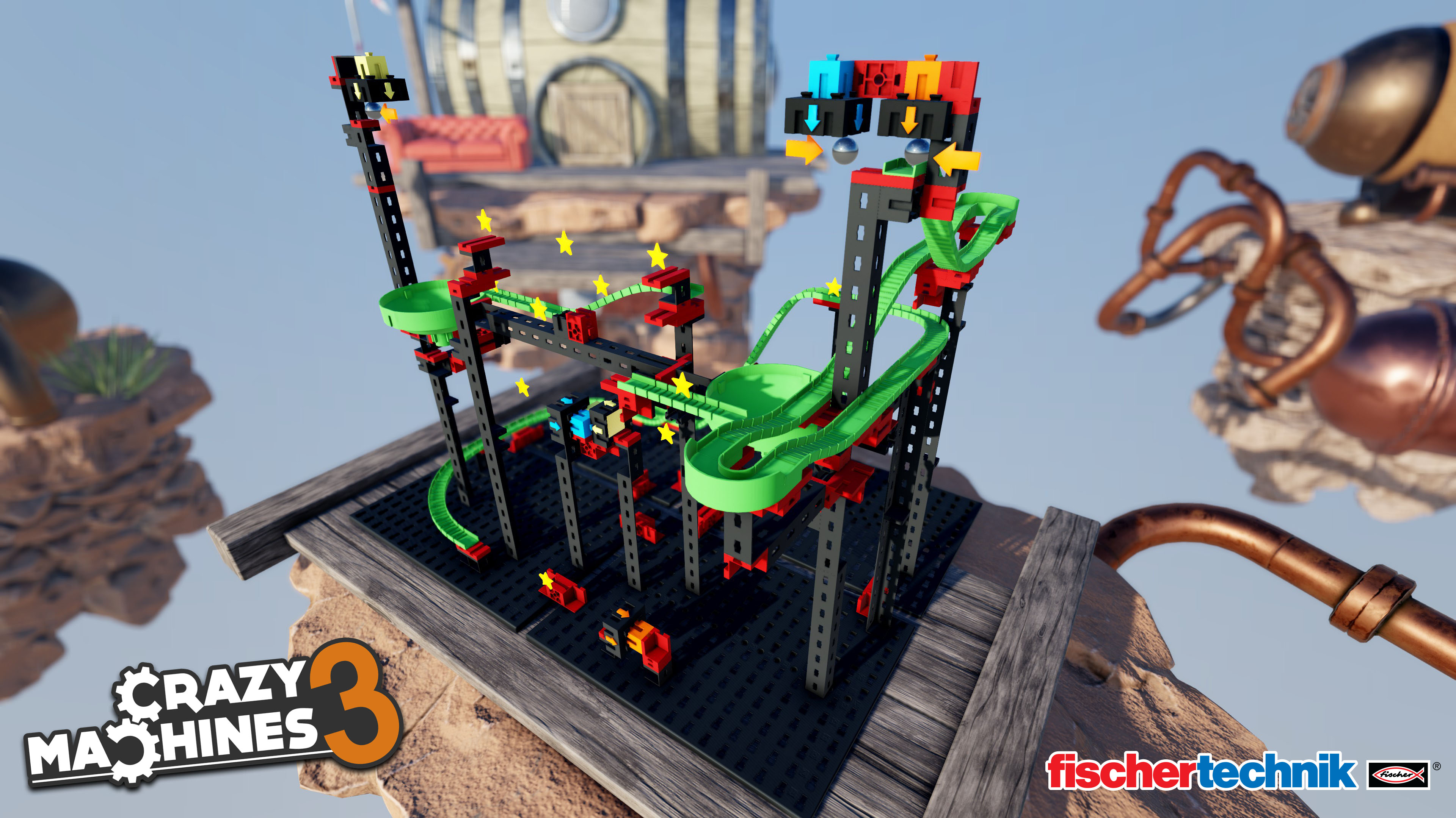 Crazy Machines 3 fischertechnik 3