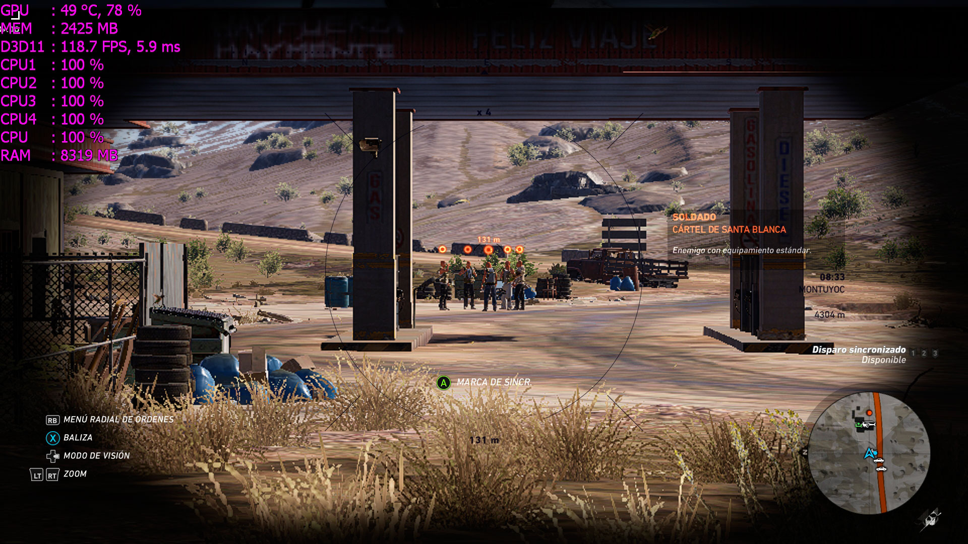 Ghost Recon Wildlands Análisis Bajo 1