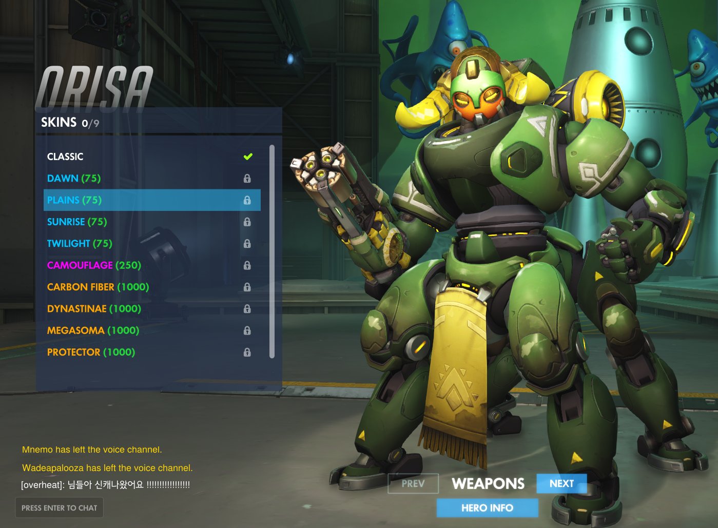 Orisa Skins 7