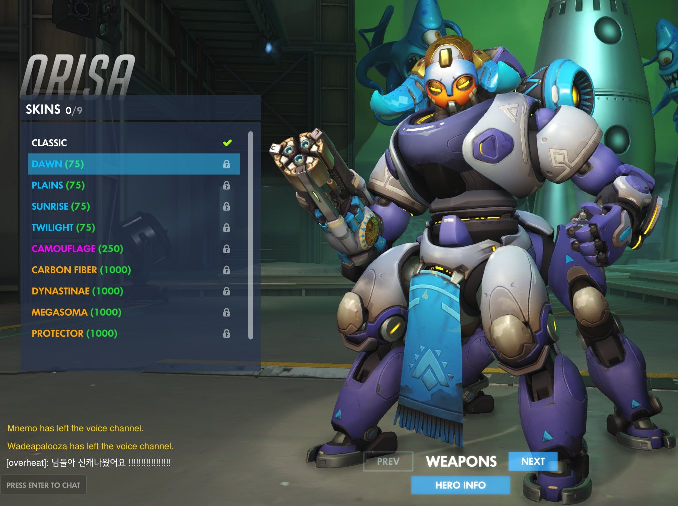 Orisa Skins 8
