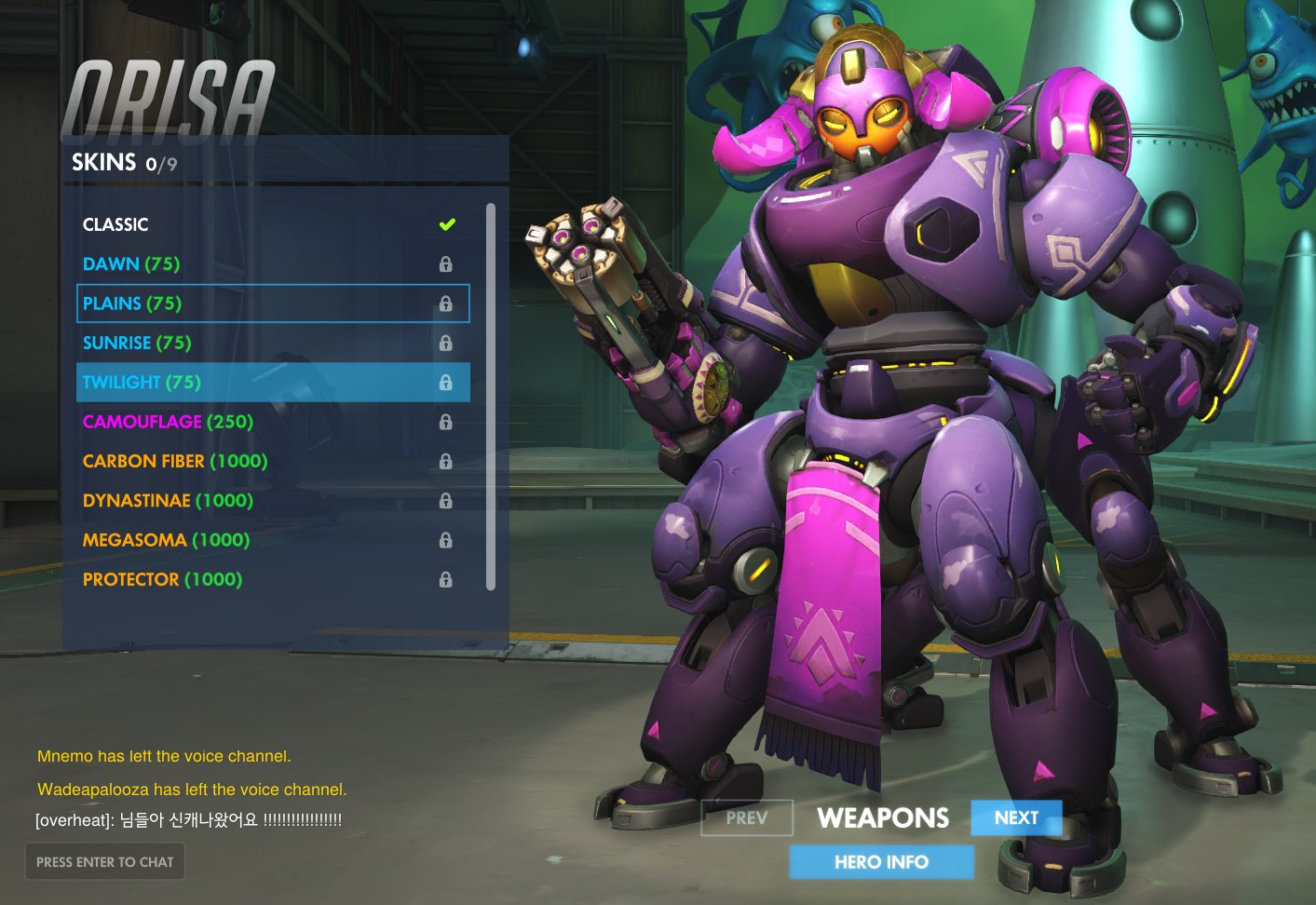Orisa Skins 9