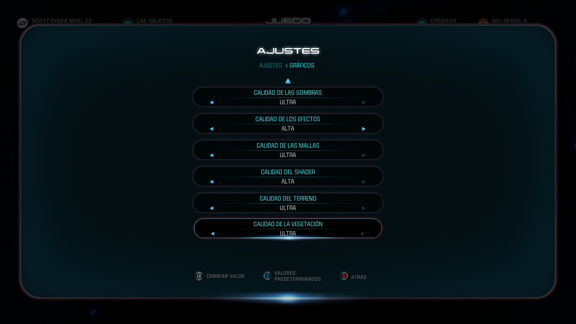 Mass Effect Andromeda Análisis Ajustes Graficos 4