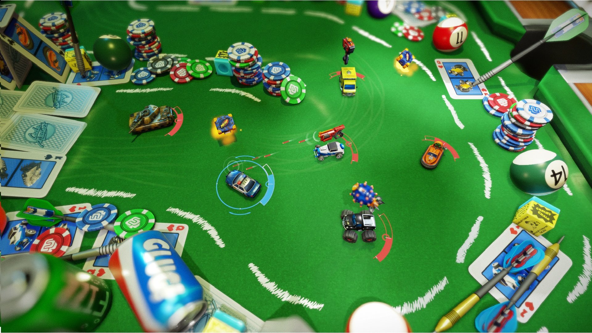 vehiculos de micro machines