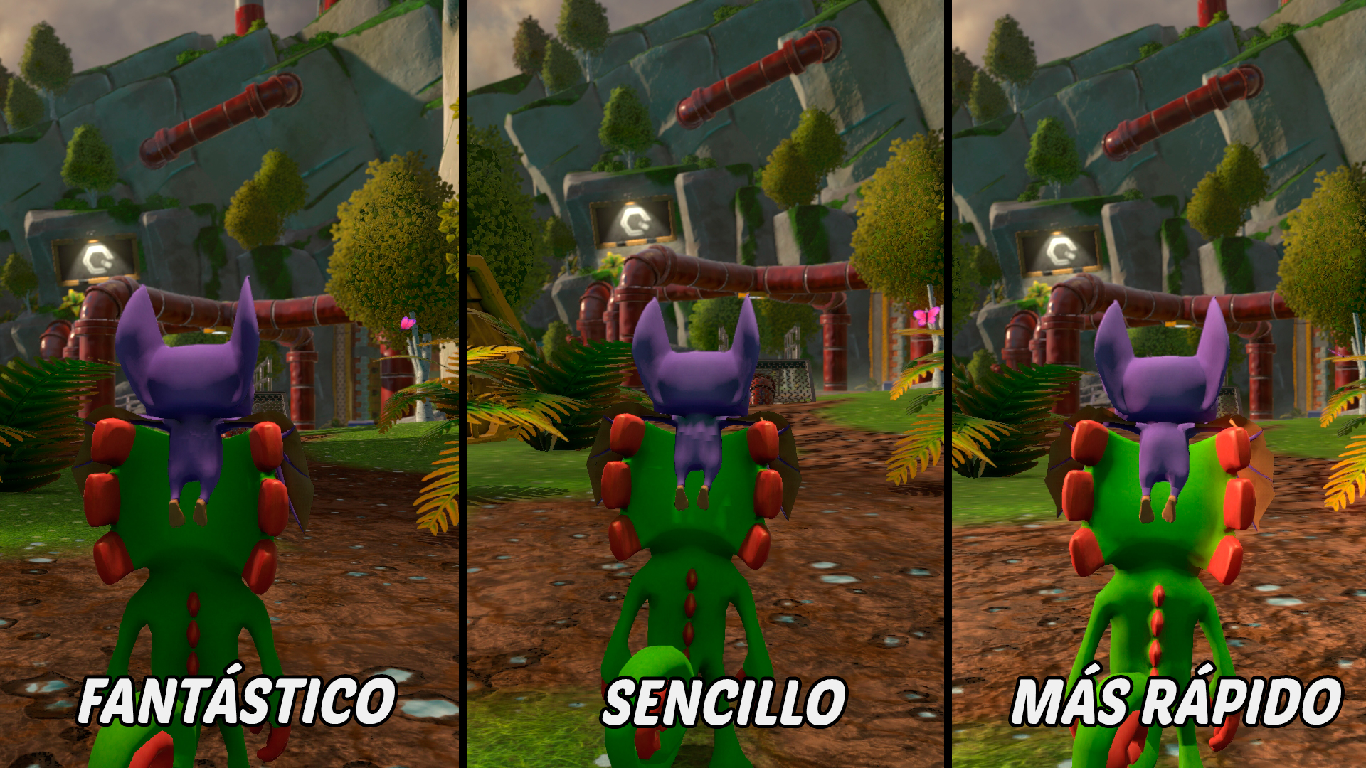 Yooka Laylee Análisis Comparativa