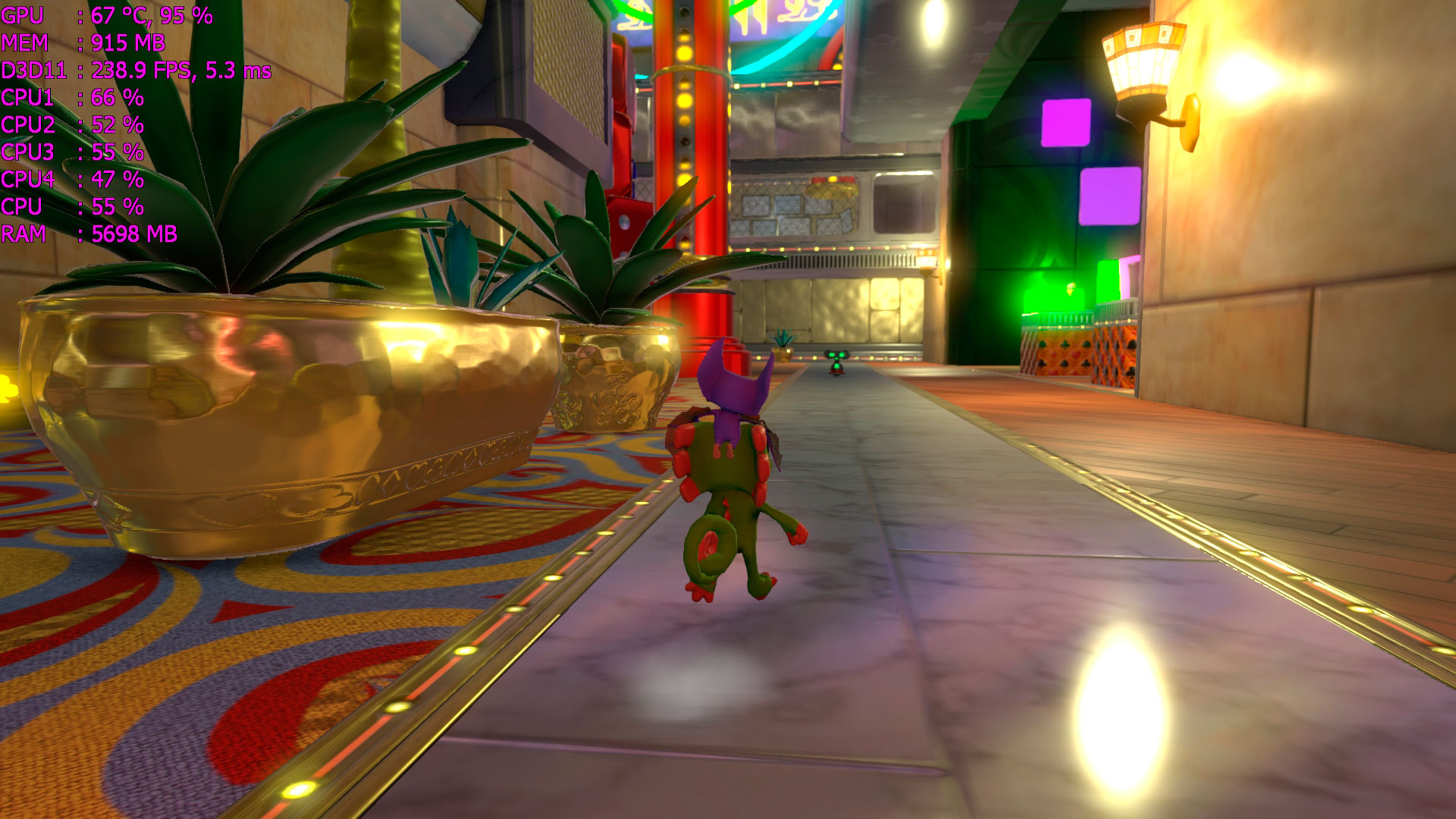 Yooka Laylee Análisis Optimización Más Rápido 3