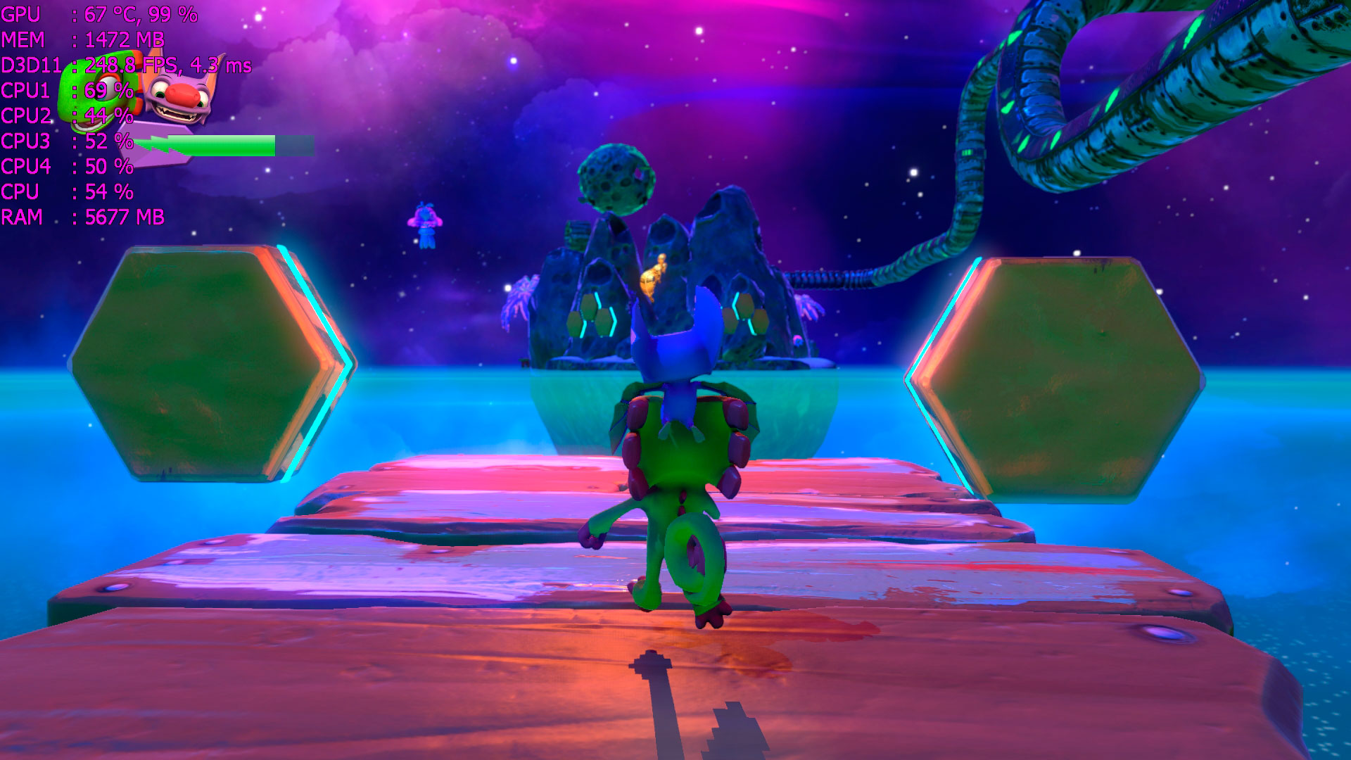 Yooka Laylee Análisis Optimización Sencillo 3