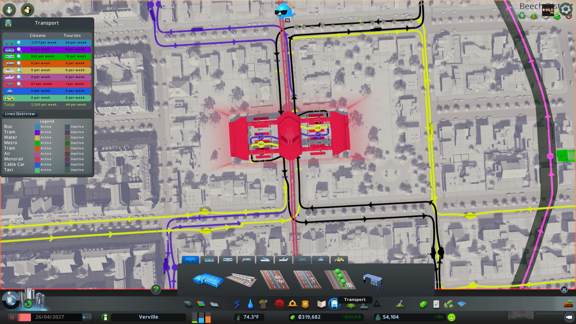Cities Skylines Mass Transit Análisis 2