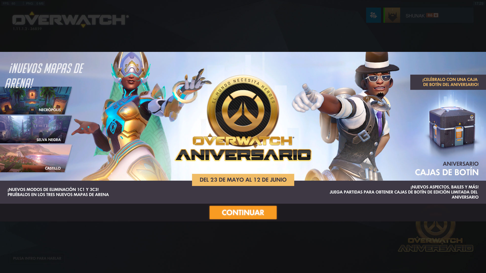 Overwatch: Aniversario