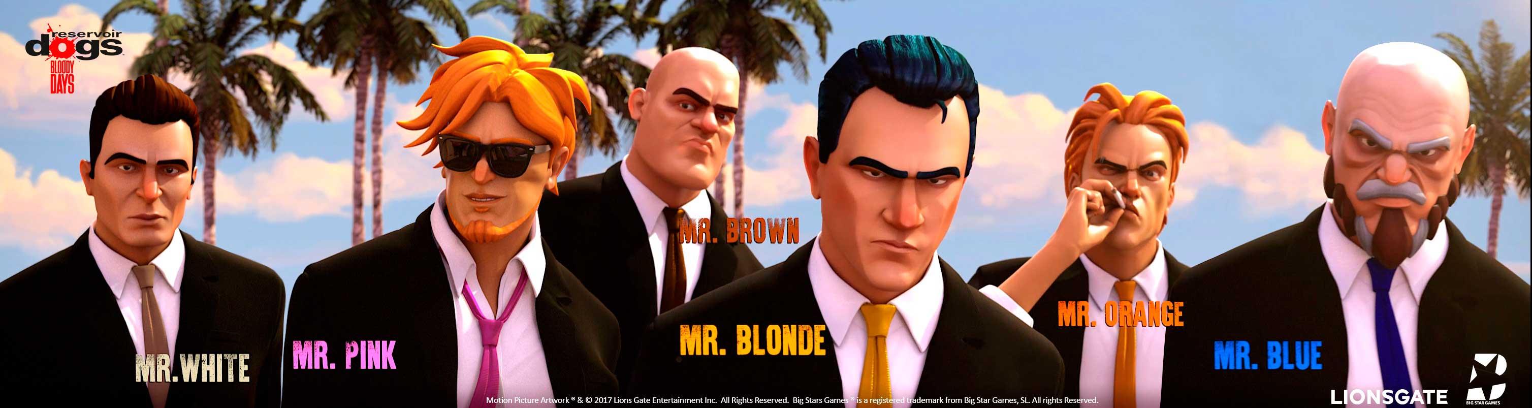 Reservoir Dogs Bloody Days Análisis personajes