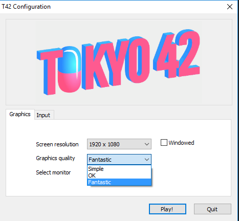 Tokyo 42 Análisis Ajustes