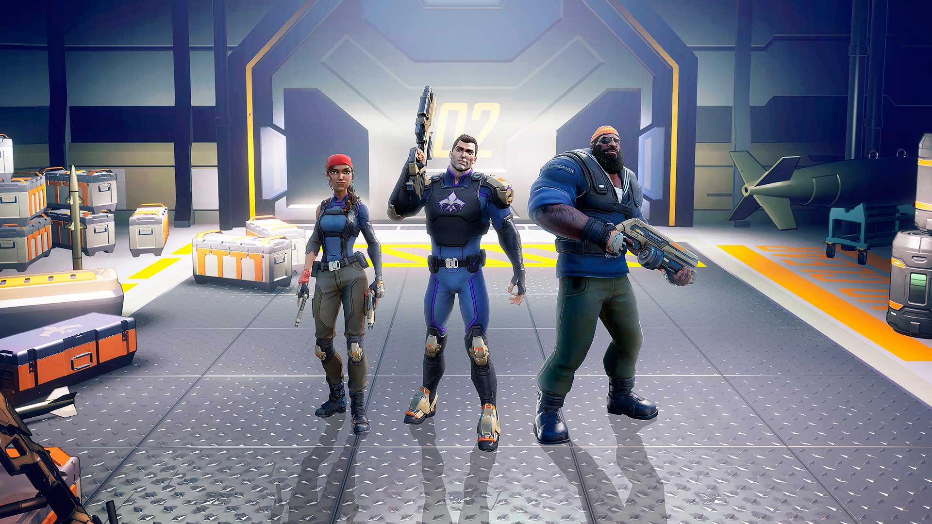 equipo de Agents of Mayhem