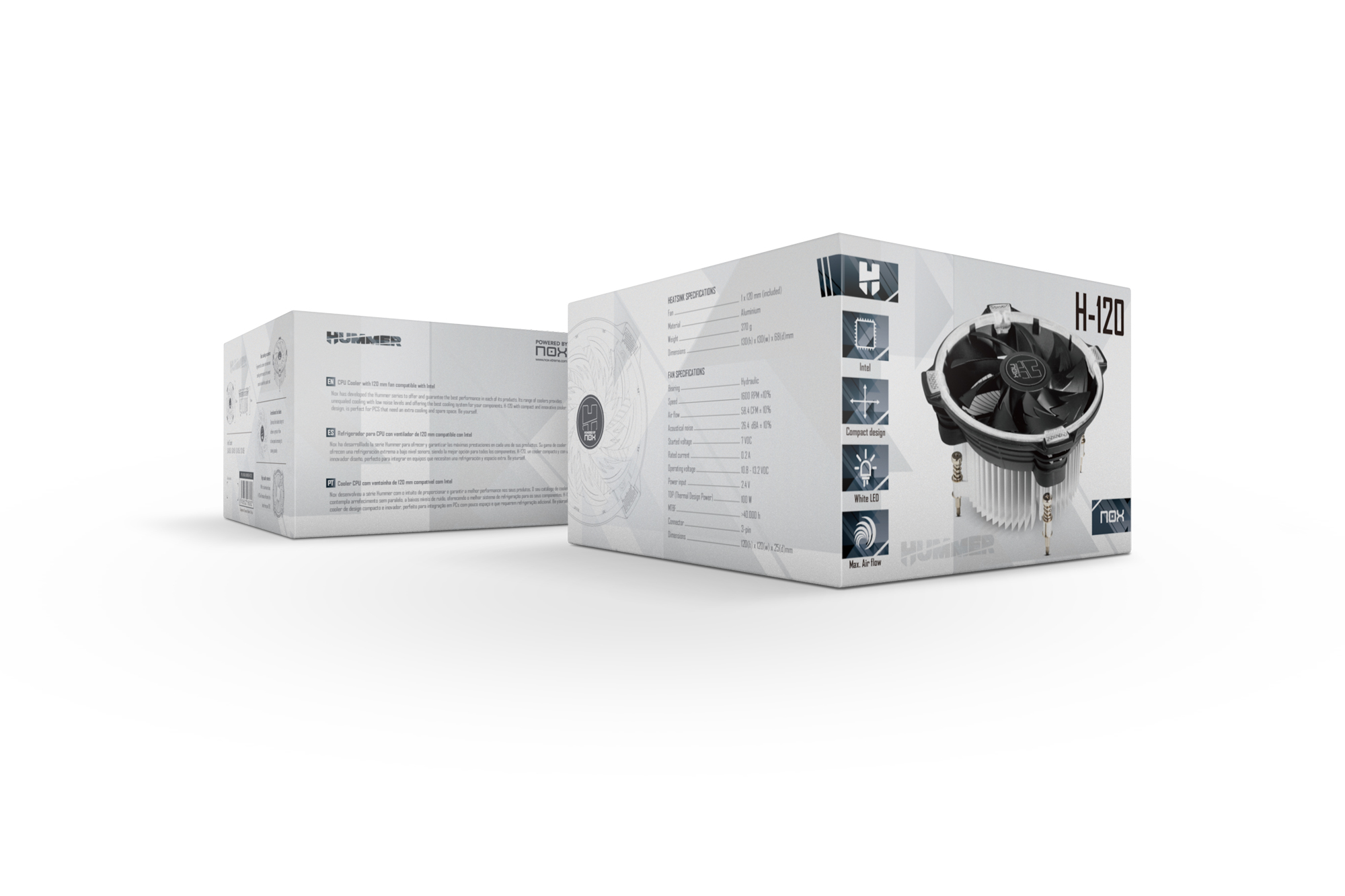 nox h 120 caja